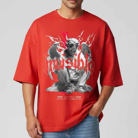 Invisible oversized tee