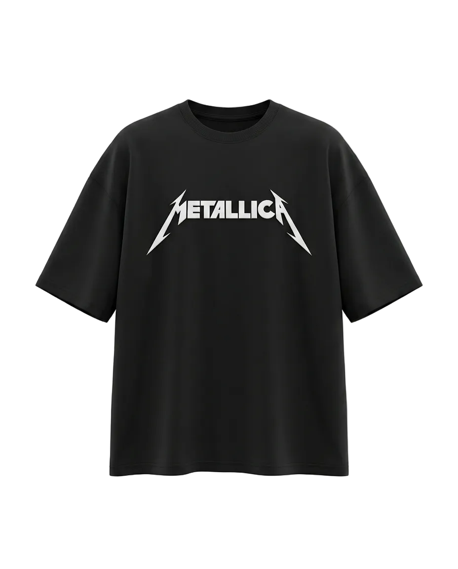 Metallica Unisex Oversized Tee