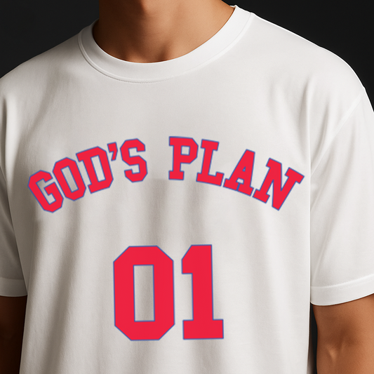 Godsplan unisex Oversized Tee