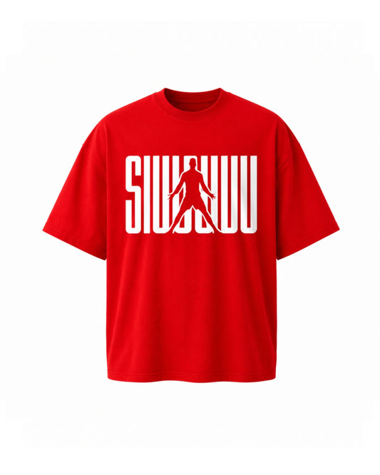 Siuuu unisex oversized tee